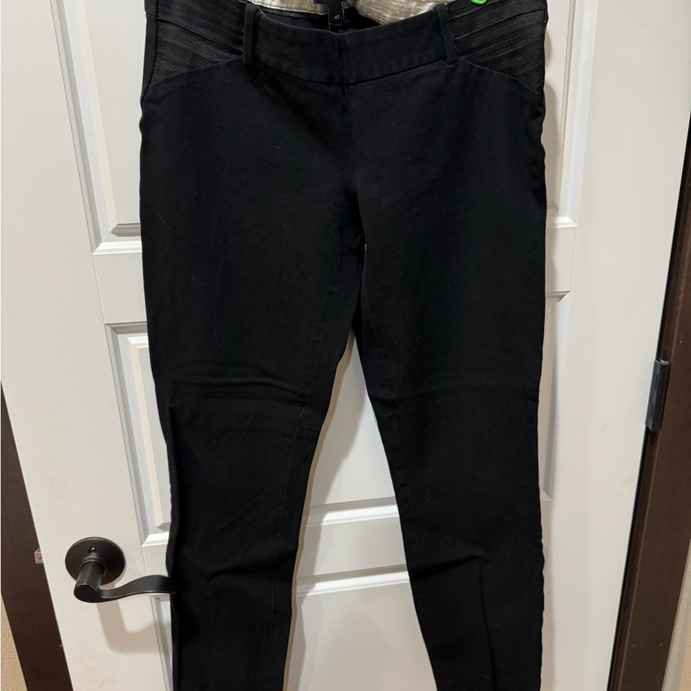 J. Crew Women's Black maternity pants